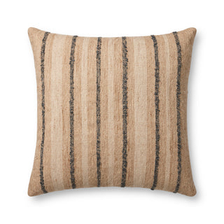 Amber Lewis x Loloi Elowen Natural / Blue Pillow