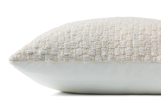 Magnolia Home by Joanna Gaines x Loloi Indie Ivory Pillow