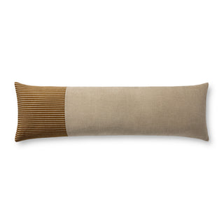 Clay Mustard Stripe Pillow