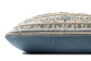 Blue / Multi Botanical 13" x 21" Pillow