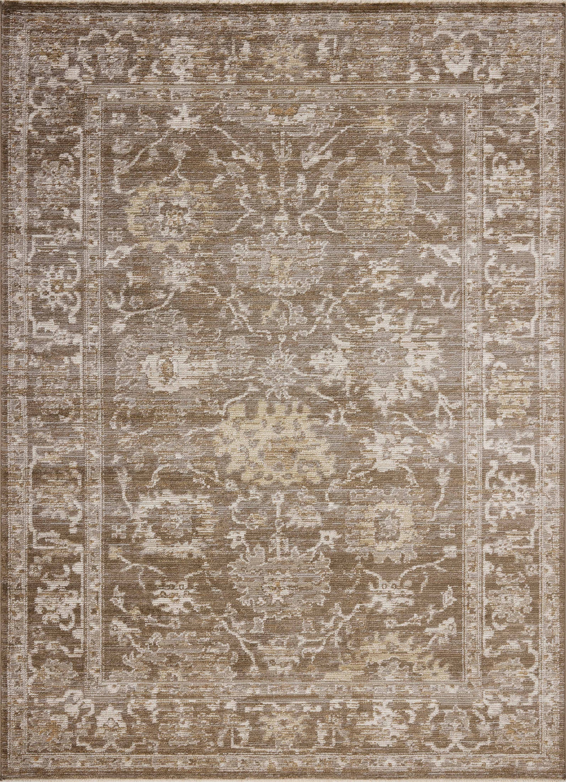Magnolia Home by Joanna Gaines x Loloi Pace Bark / Natural 11'-6" x 15'-4"  Area Rug - PAC-01 - 11'-6" x 15'-4" 