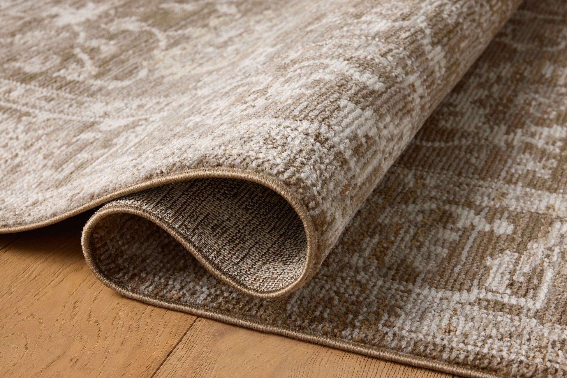 Magnolia Home by Joanna Gaines x Loloi Pace Bark / Natural 11'-6" x 15'-4"  Area Rug - PAC-01 - 11'-6" x 15'-4" 