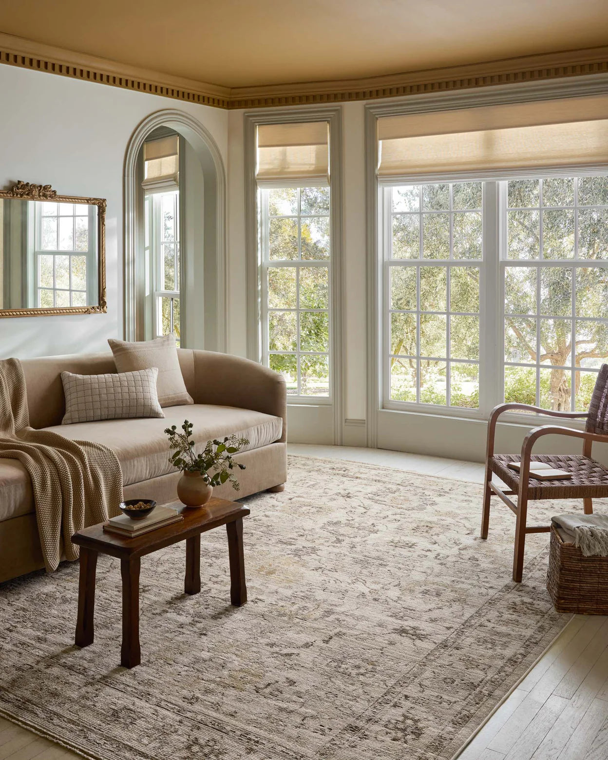 Magnolia Home by Joanna Gaines x Loloi Pace Natural / Stone Rug