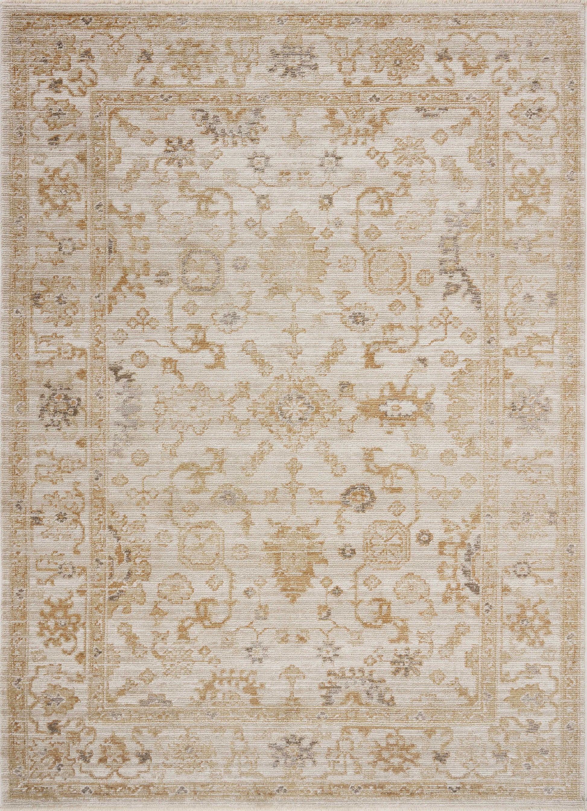 Magnolia Home by Joanna Gaines x Loloi Pace Natural / Gold 11'-6" x 15'-4"  Area Rug - PAC-02 - 11'-6" x 15'-4" 
