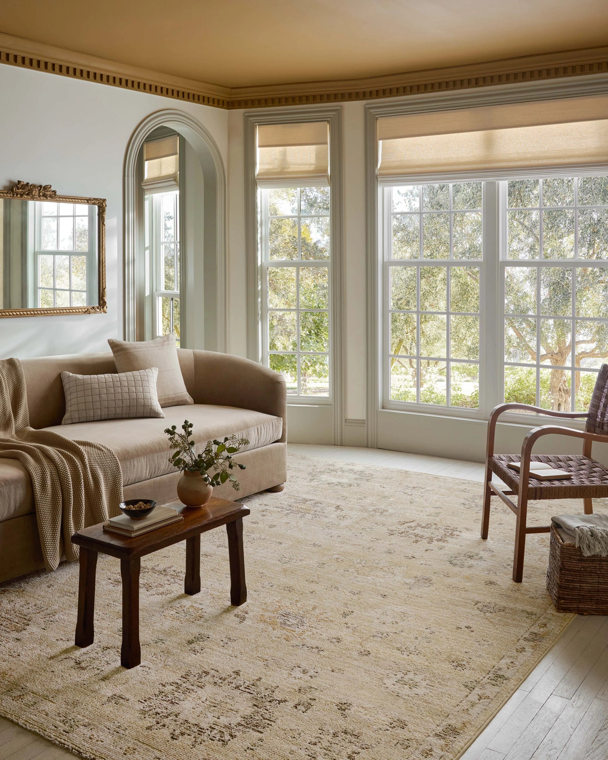 Magnolia Home by Joanna Gaines x Loloi Pace Apricot / Multi Rug