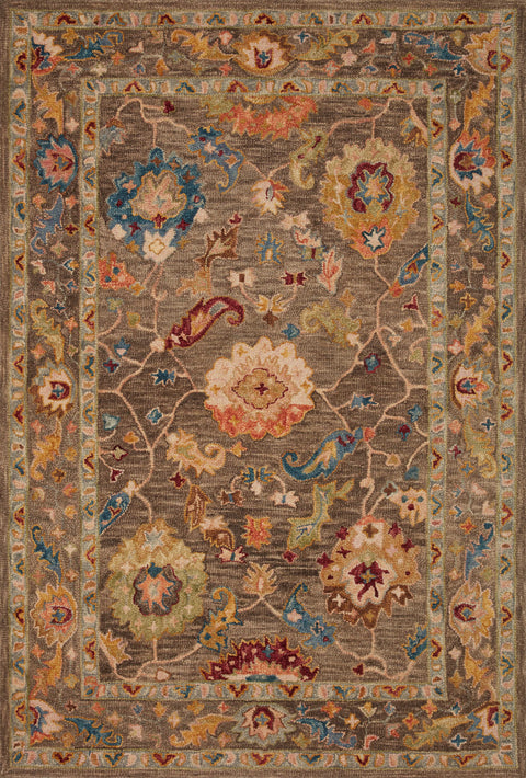 Padma Charcoal / Multi 9'-3" x 13' Area Rug - PMA-01 - 9'-3" x 13'