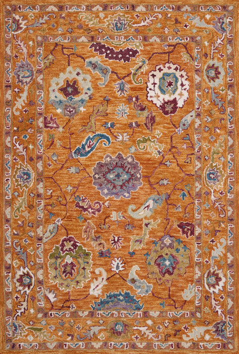 Padma Orange / Multi 9'-3" x 13' Area Rug - PMA-01 - 9'-3" x 13'