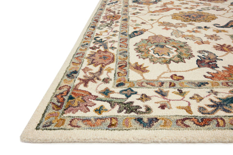 Padma White / Multi 9'-3" x 13' Area Rug - PMA-01 - 9'-3" x 13'