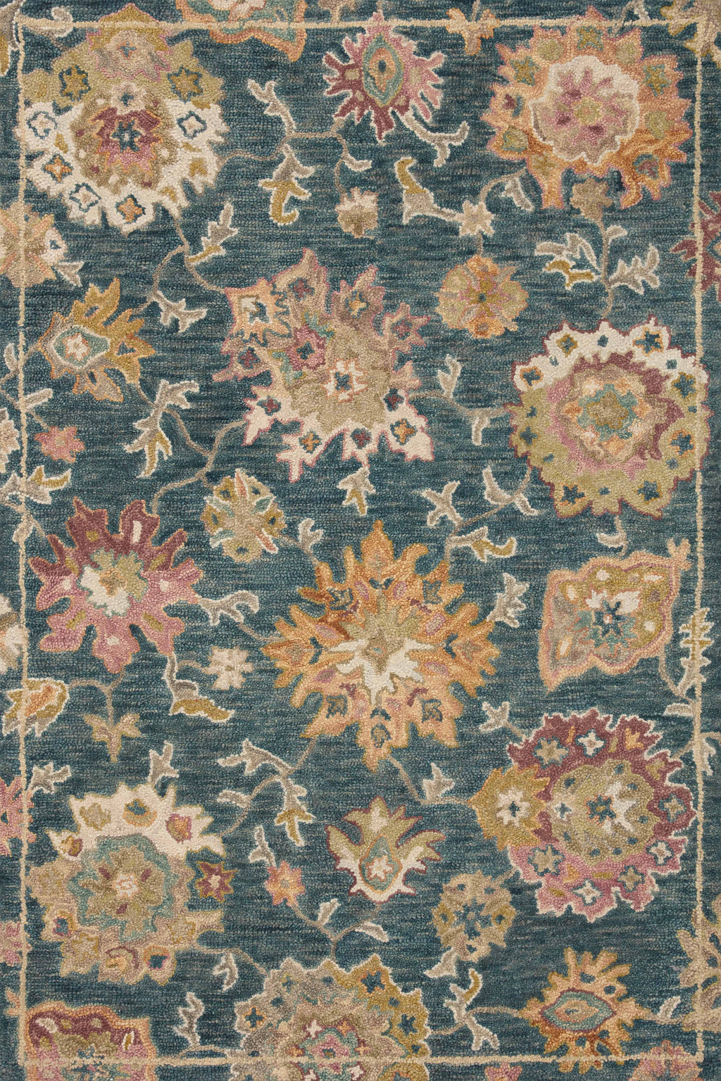 Padma Navy / Multi 9'-3" x 13' Area Rug - PMA-03 - 9'-3" x 13'