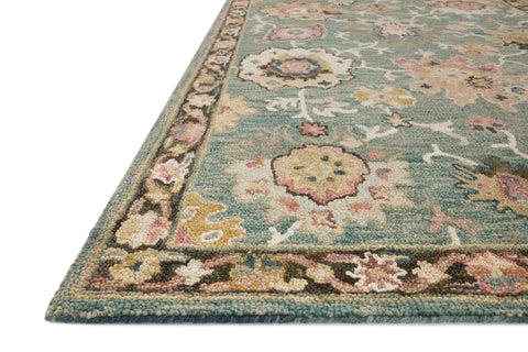 Padma Teal / Multi 9'-3" x 13' Area Rug - PMA-04 - 9'-3" x 13'