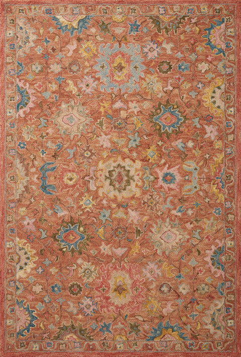 Padma Terracotta / Multi 9'-3" x 13' Area Rug - PMA-05 - 9'-3" x 13'