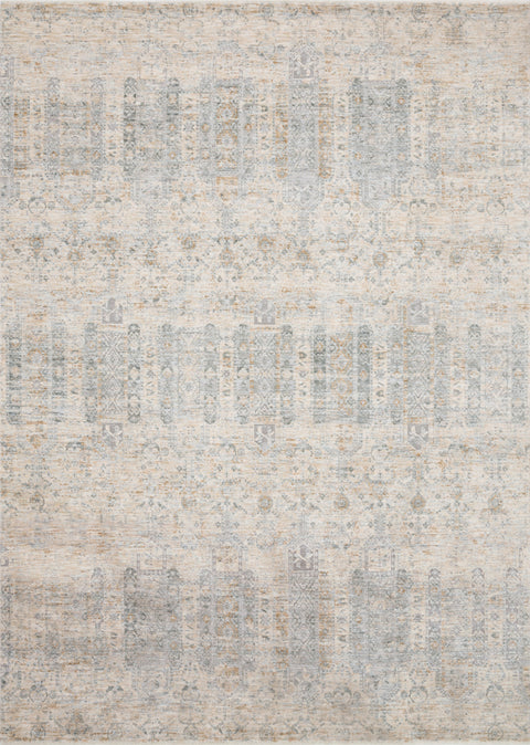 Pandora Ivory / Mist 11'-6" x 15'-6" Area Rug - PAN-02 - 11'-6" x 15'-6"