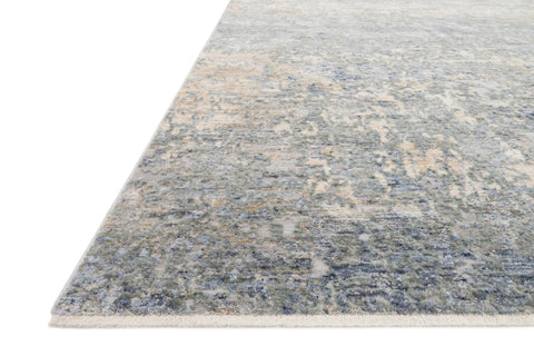 Pandora Blue / Gold 11'-6" x 15'-6" Area Rug - PAN-05 - 11'-6" x 15'-6"