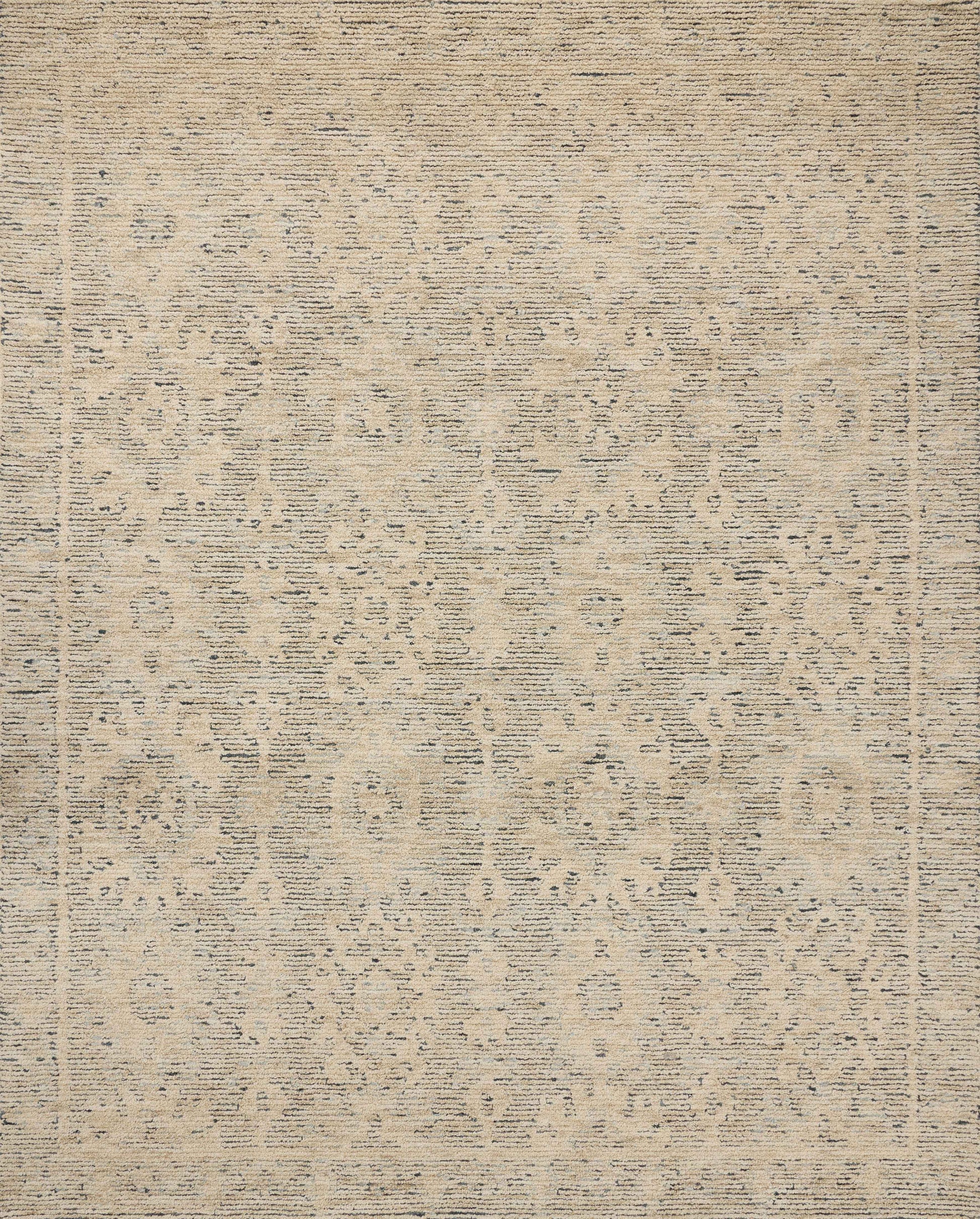 Penny Blue / Natural 11'-6" x 15' Area Rug - PEN-03 - 11'-6" x 15'