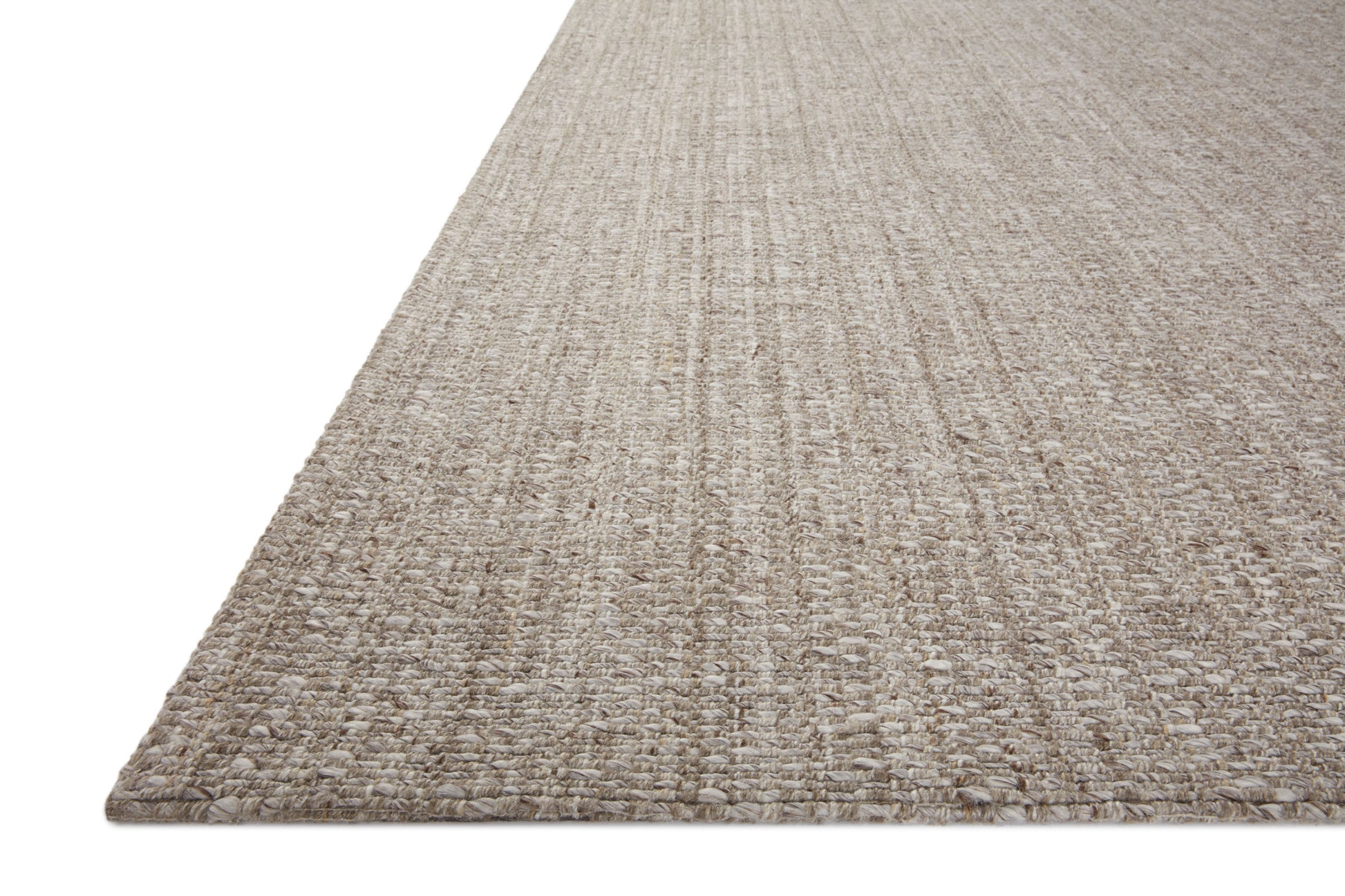 Magnolia Home by Joanna Gaines x Loloi Pippa Stone 9'-3" x 13' Area Rug - PIP-01 - 9'-3" x 13'