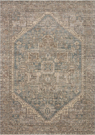 Priscilla Blue / Bark Rug