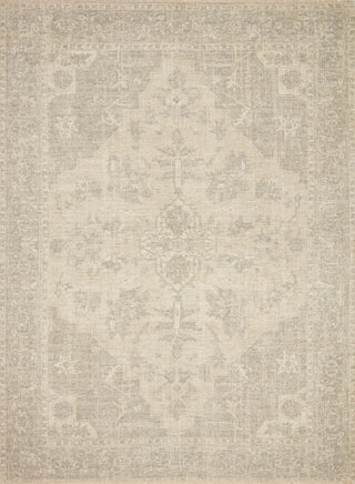 Priya Ivory / Grey Rug
