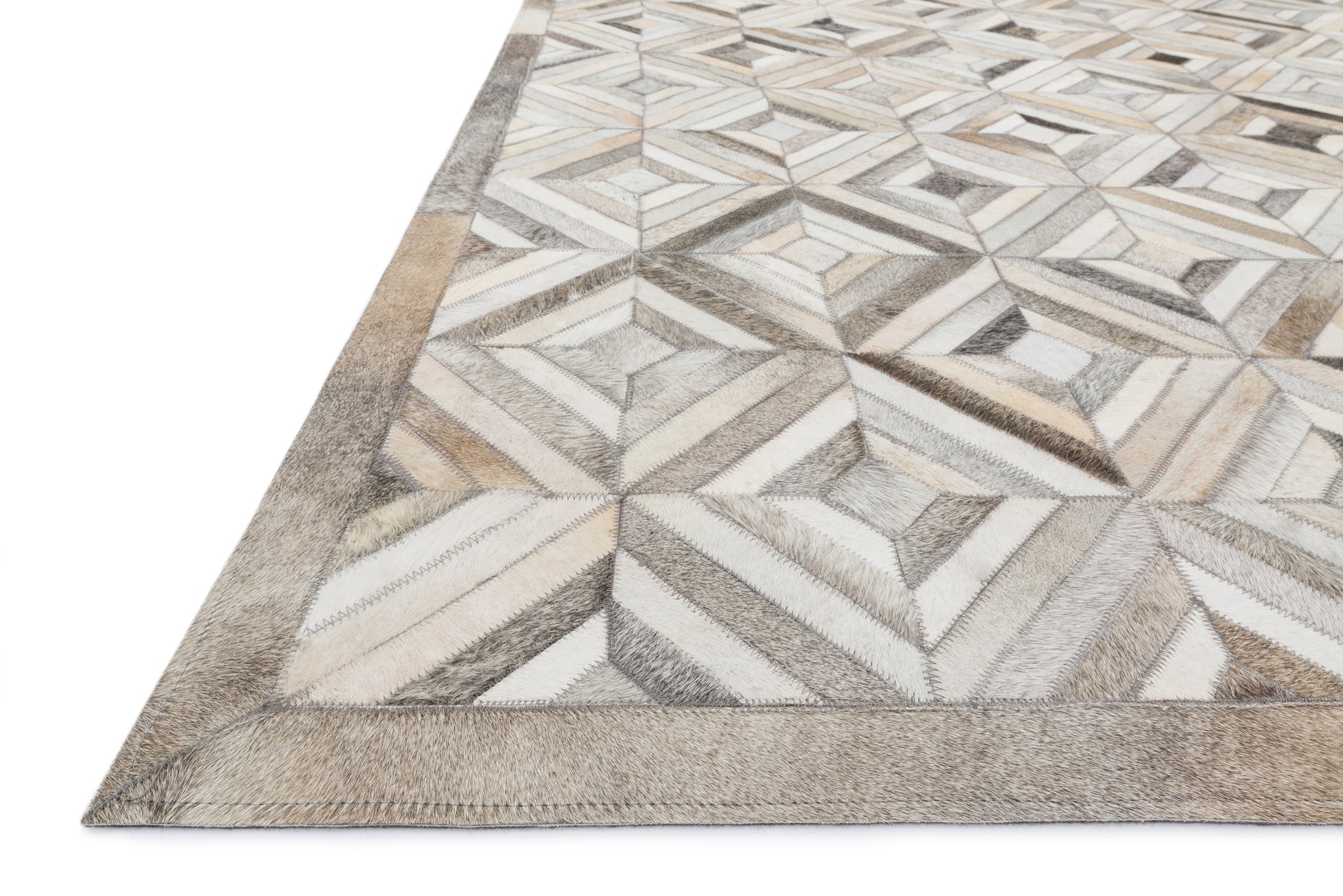 Promenade Ivory / Grey 9'-3" x 13' Area Rug - PO-01 - 9'-3" x 13'