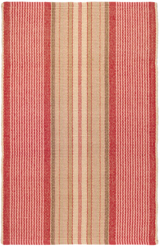 Framboise Handwoven Cotton Rug - PRSFR - Runner-2.5x12