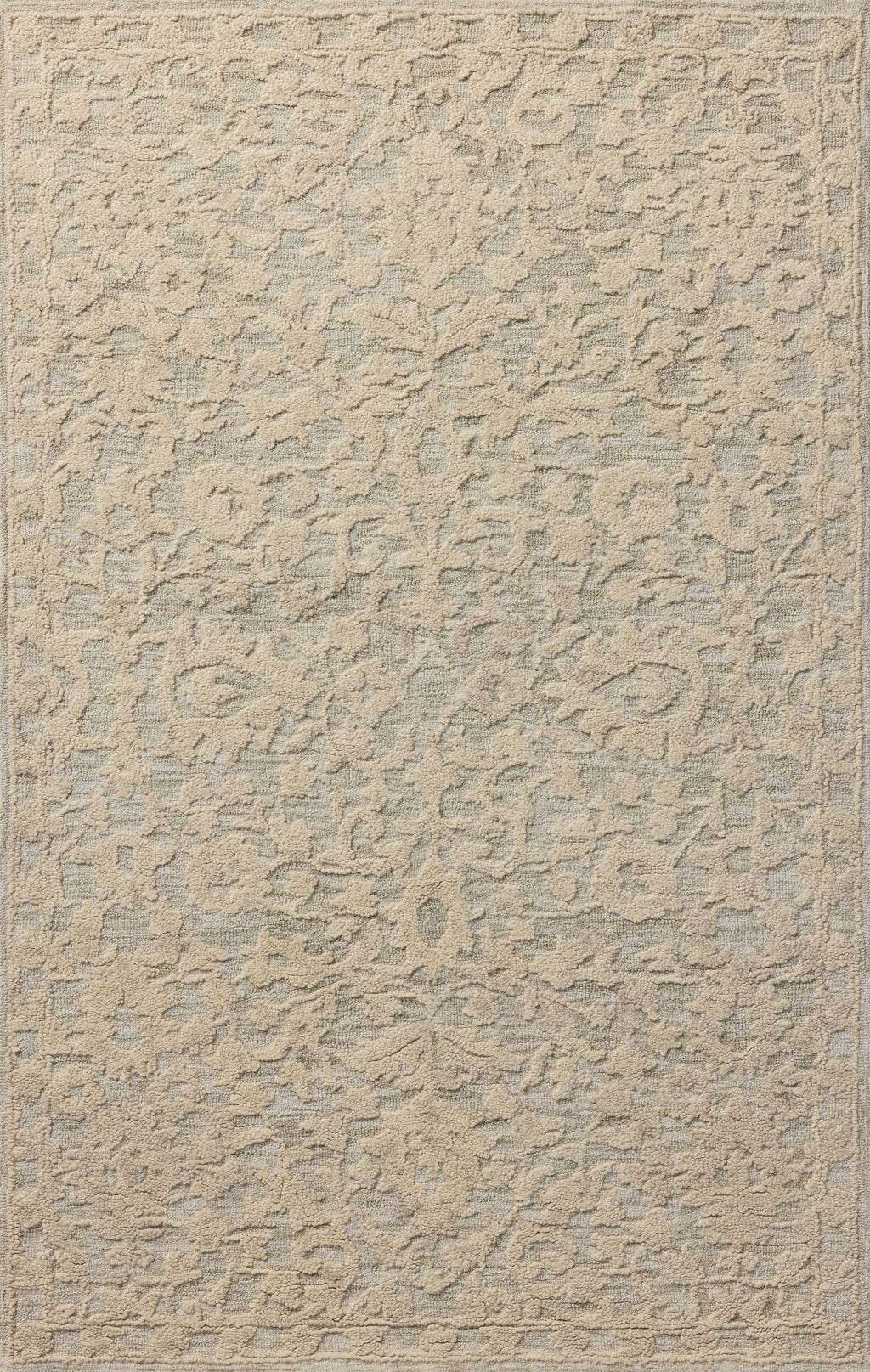 Prudence Sage / Ivory 9'-3" x 13' Area Rug - PRU-01 - 9'-3" x 13'