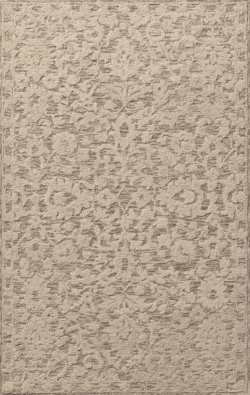 Prudence Stone / Ivory 9'-3" x 13' Area Rug - PRU-01 - 9'-3" x 13'