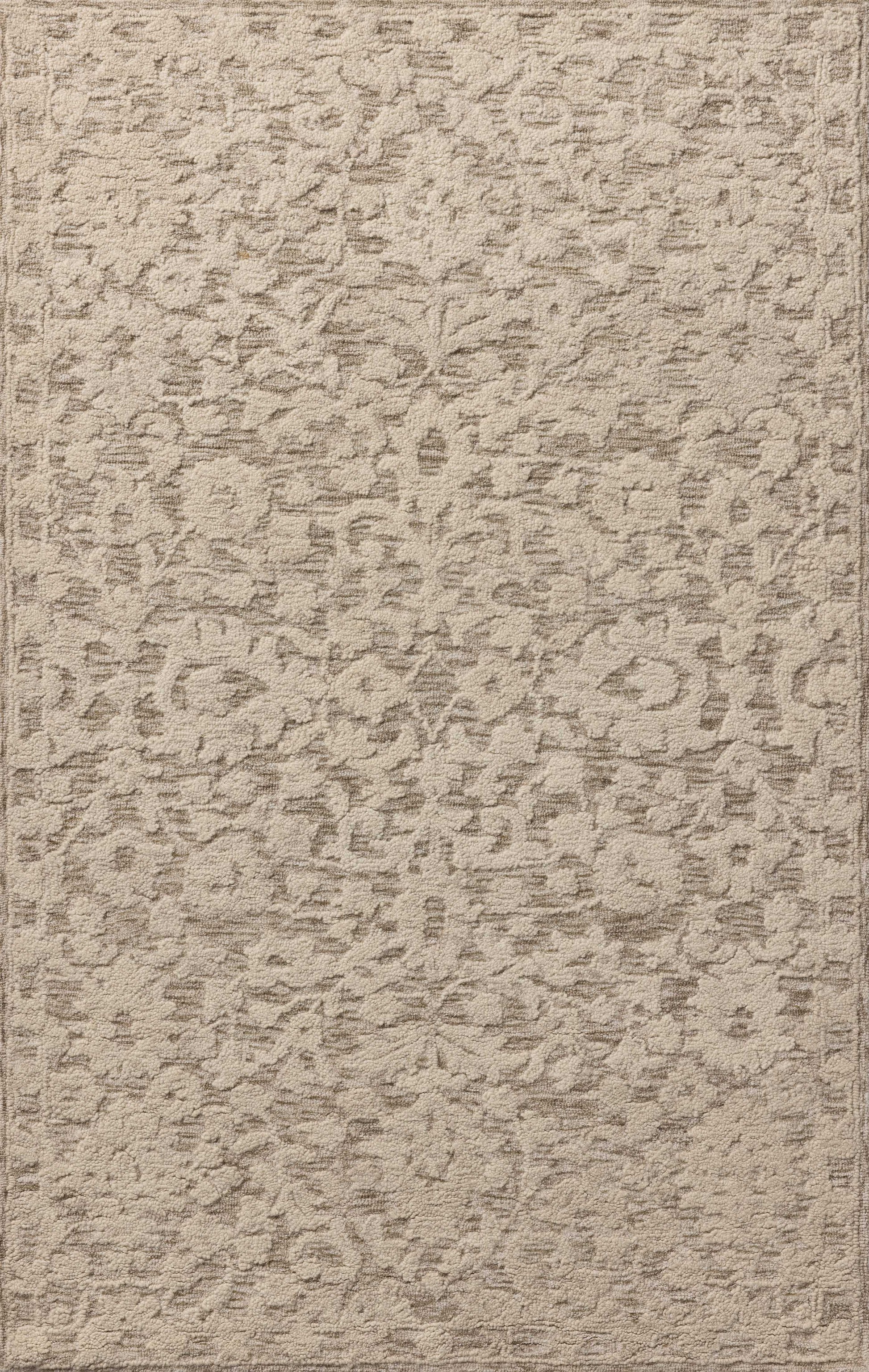 Prudence Stone / Ivory 9'-3" x 13' Area Rug - PRU-01 - 9'-3" x 13'