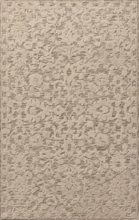 Prudence Stone / Ivory 9'-3" x 13' Area Rug - PRU-01 - 9'-3" x 13'