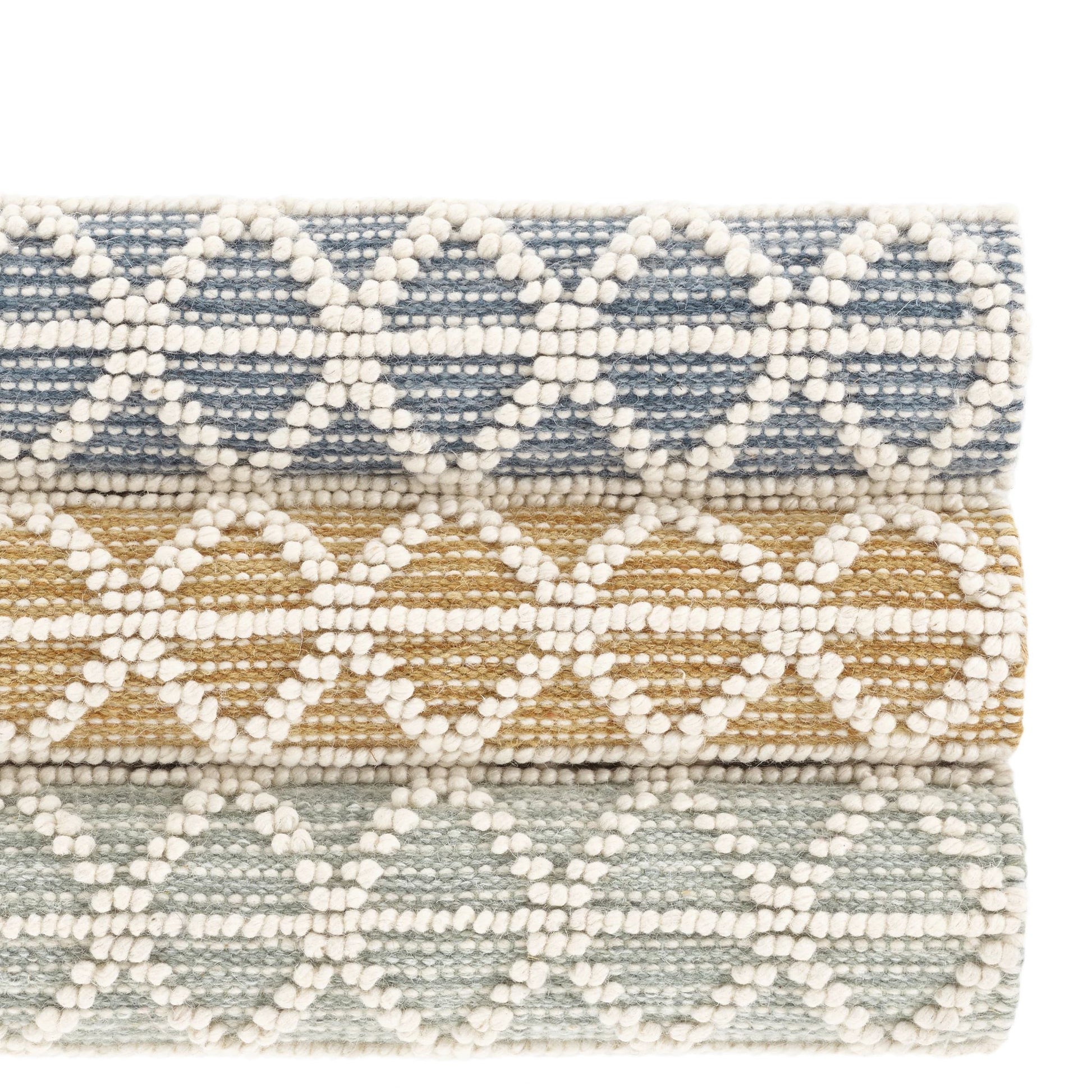 Pembrook Ochre Handwoven Wool Rug - DA2217 - 10x14