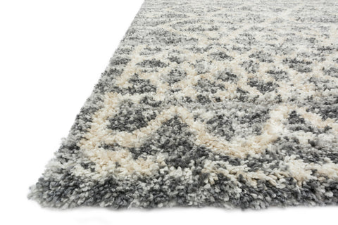 Quincy Graphite / Beige 8'-10" x 12' Area Rug - QC-02 - 8'-10" x 12'