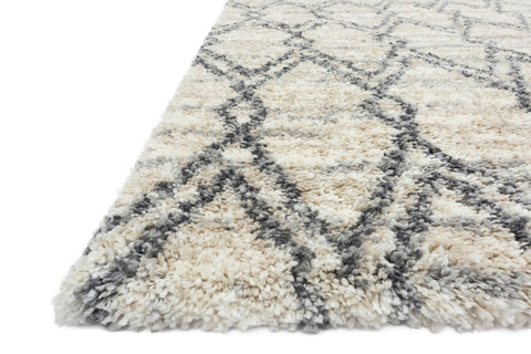 Quincy Sand / Graphite 8'-10" x 12' Area Rug - QC-04 - 8'-10" x 12'