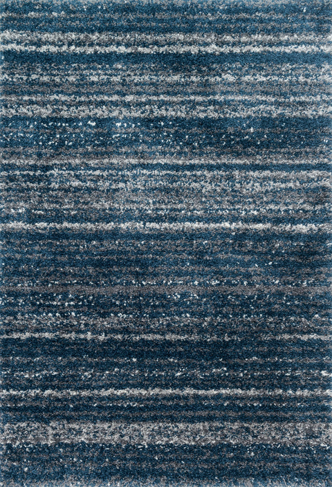 Quincy Navy / Pewter 8'-10" x 12' Area Rug - QC-05 - 8'-10" x 12'