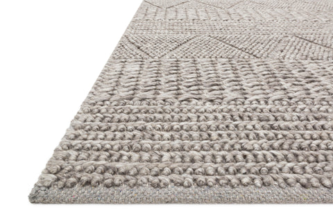 Magnolia Home By Joanna Gaines x Loloi Rowan Ash 9'-3" x 13' Area Rug - ROW-01 - 9'-3" x 13'