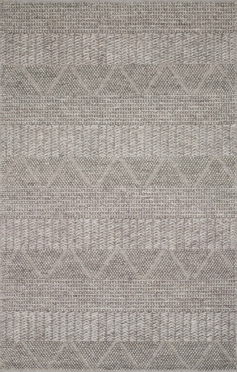 Magnolia Home By Joanna Gaines x Loloi Rowan Ash 9'-3" x 13' Area Rug - ROW-01 - 9'-3" x 13'