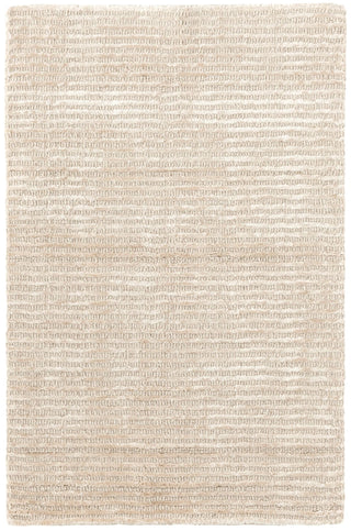 Cut Stripe Ivory Hand Knotted Viscose/Wool Rug - RDA243 - 10x14