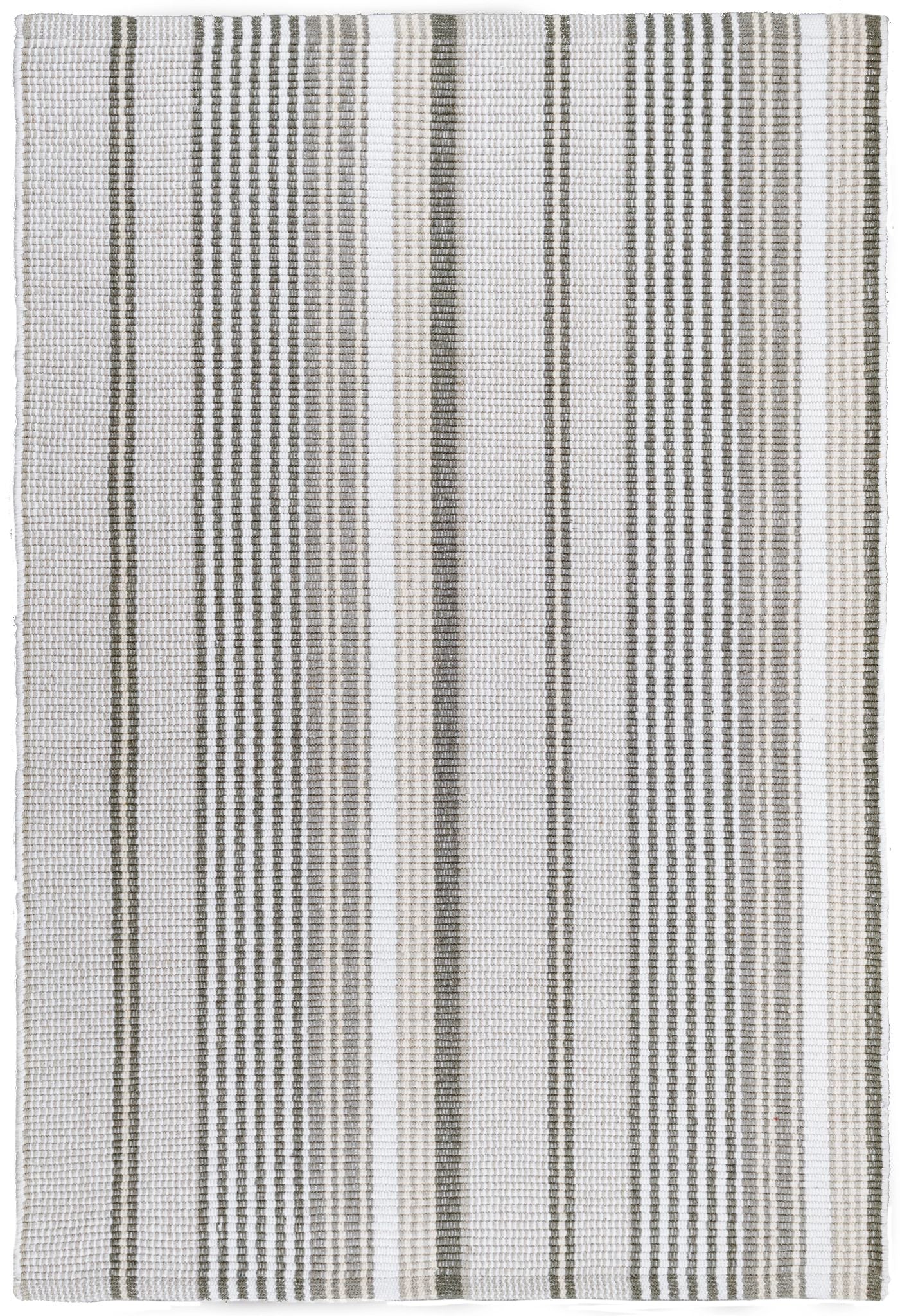 Gradation Ticking Handwoven Cotton Rug - RDA285 - Runner-2.5x12