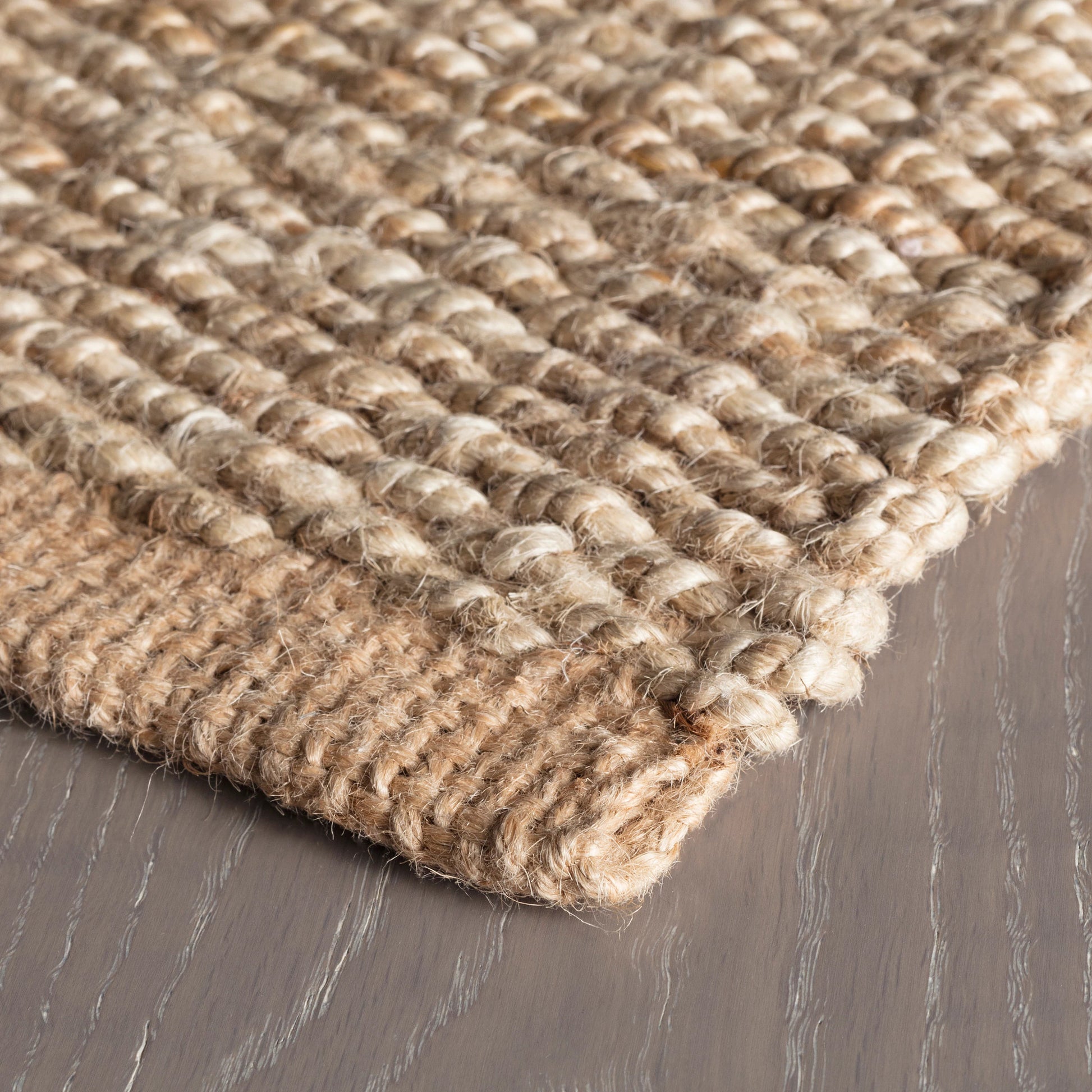 Jute Ticking Indigo Handwoven Rug - RDA321 - 10x14
