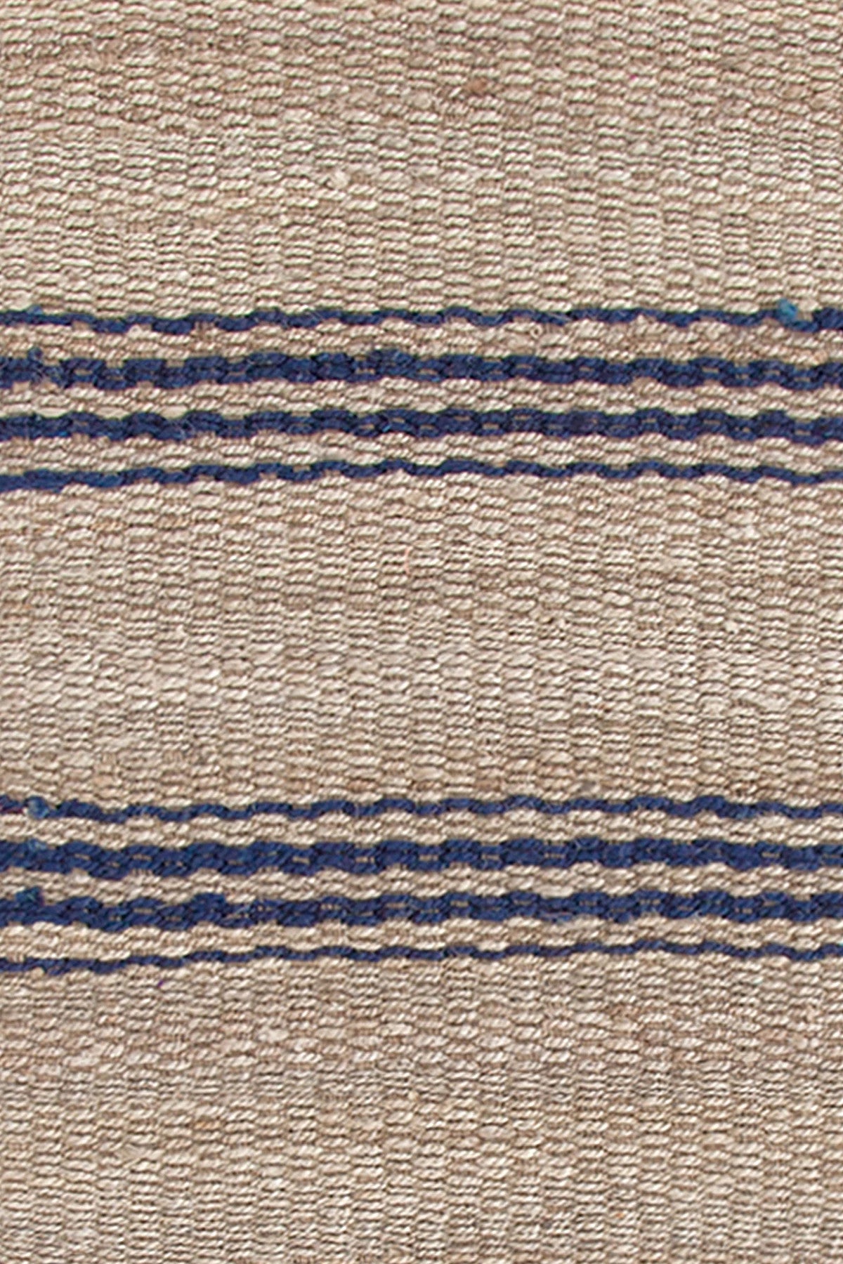 Jute Ticking Indigo Handwoven Rug - RDA321 - 10x14