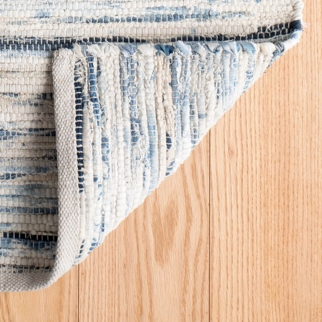 Denim Rag Handwoven Cotton Rug - RDA340 - 10x14