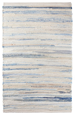 Denim Rag Handwoven Cotton Rug - RDA340 - 10x14