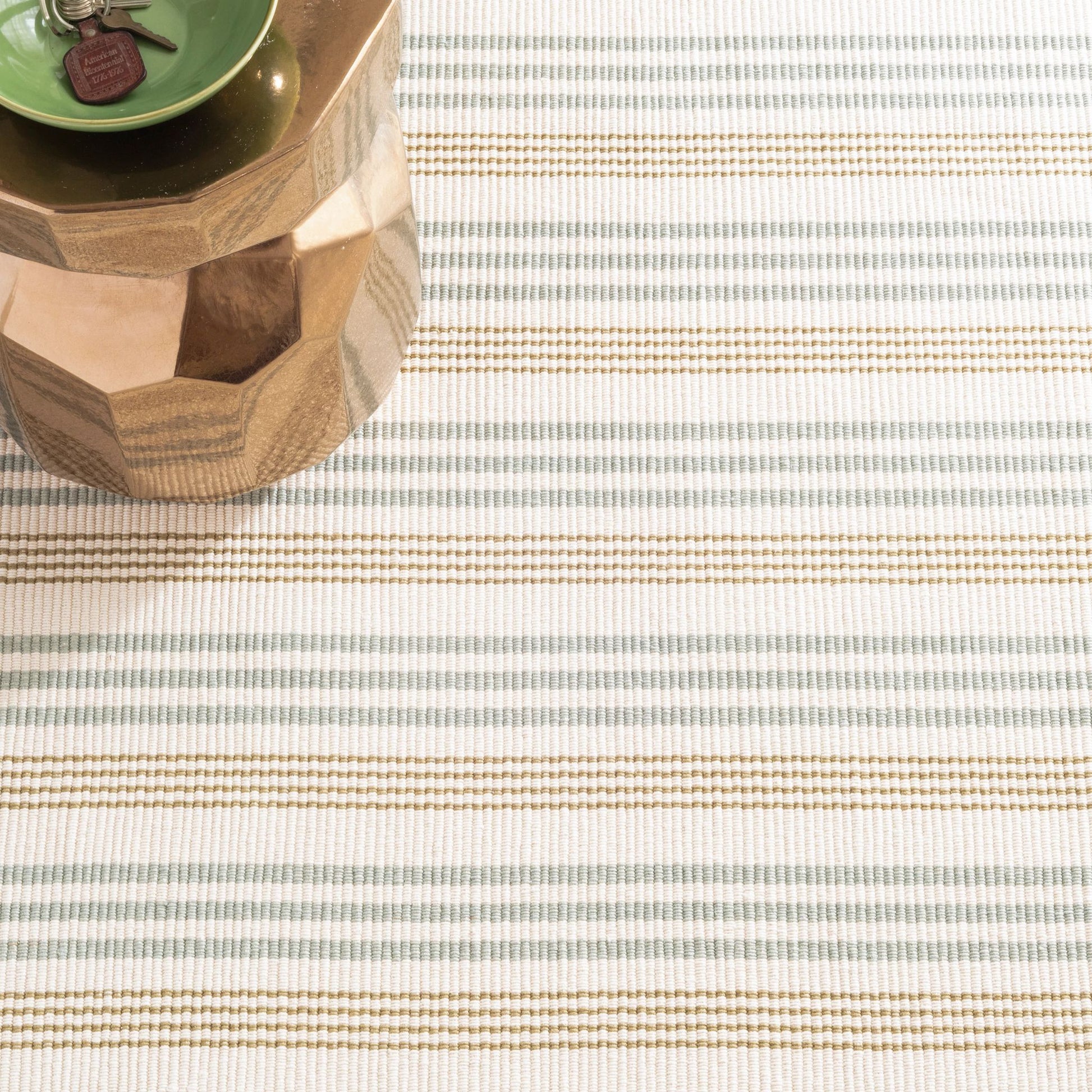 Olive Branch Handwoven Cotton Rug - RDA342 - Runner-2.5x12