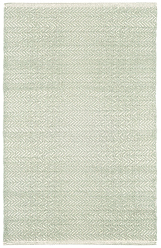 Herringbone Ocean Handwoven Cotton Rug - RDA357 - Runner-2.5x12