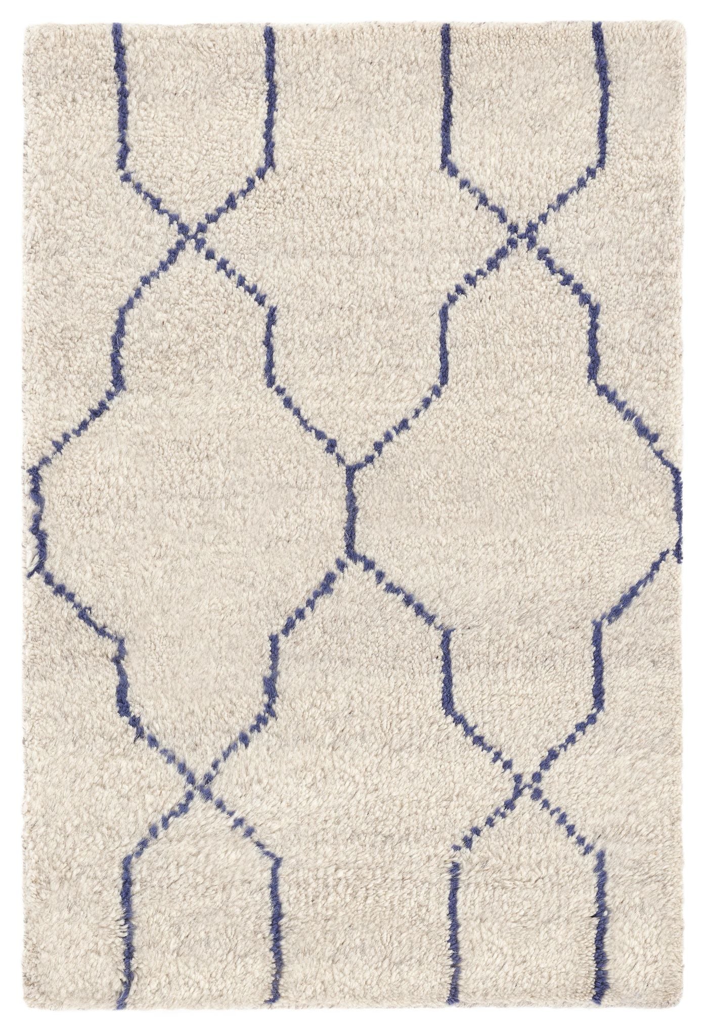 Massena Blue Hand Knotted Wool Rug - RDA400 - 15x20