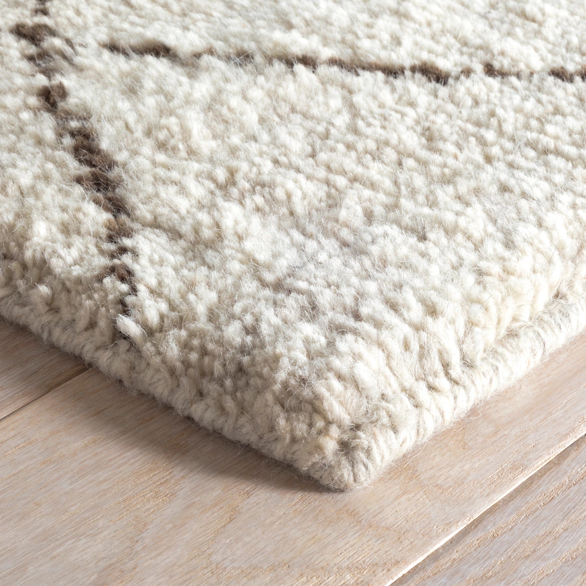 Numa Charcoal Hand Knotted Wool Rug - RDA401 - Runner-2.5x12