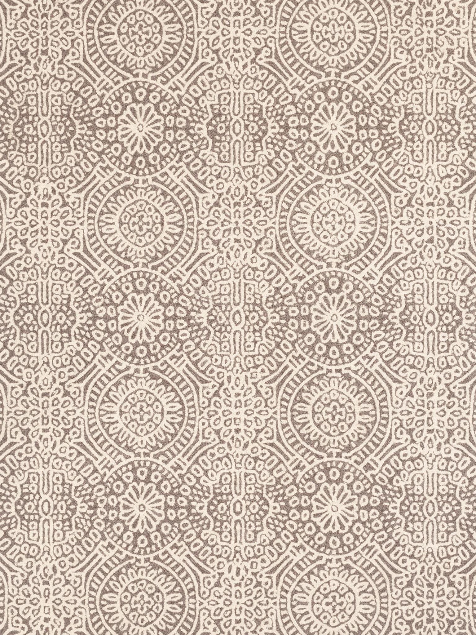 Temple Taupe Hand Micro Hooked Wool Rug - RDA423 - 10x14