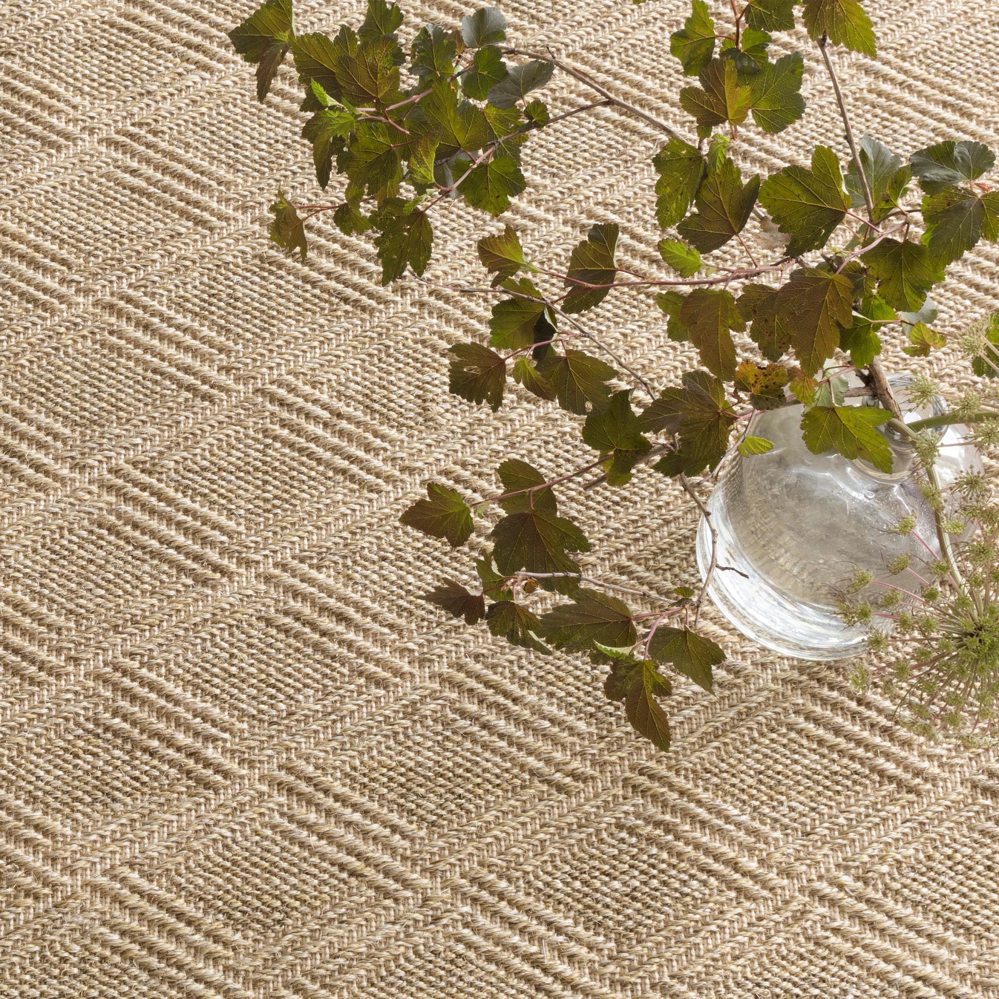 Diamond Natural Woven Sisal Rug - RDA430 - 10x14