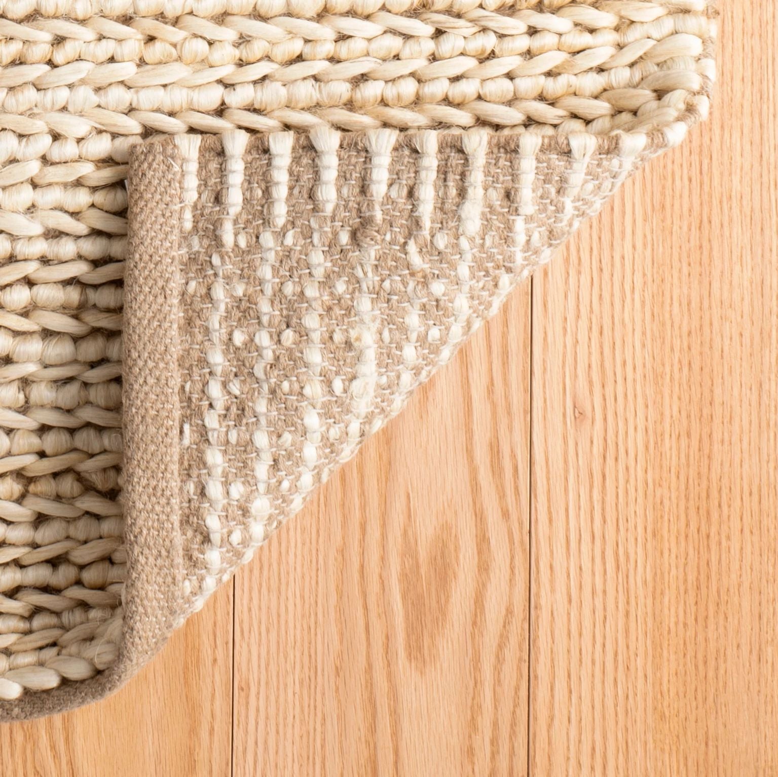 Jute Handwoven Bleached Oak Rug - RDA443 - 10x14