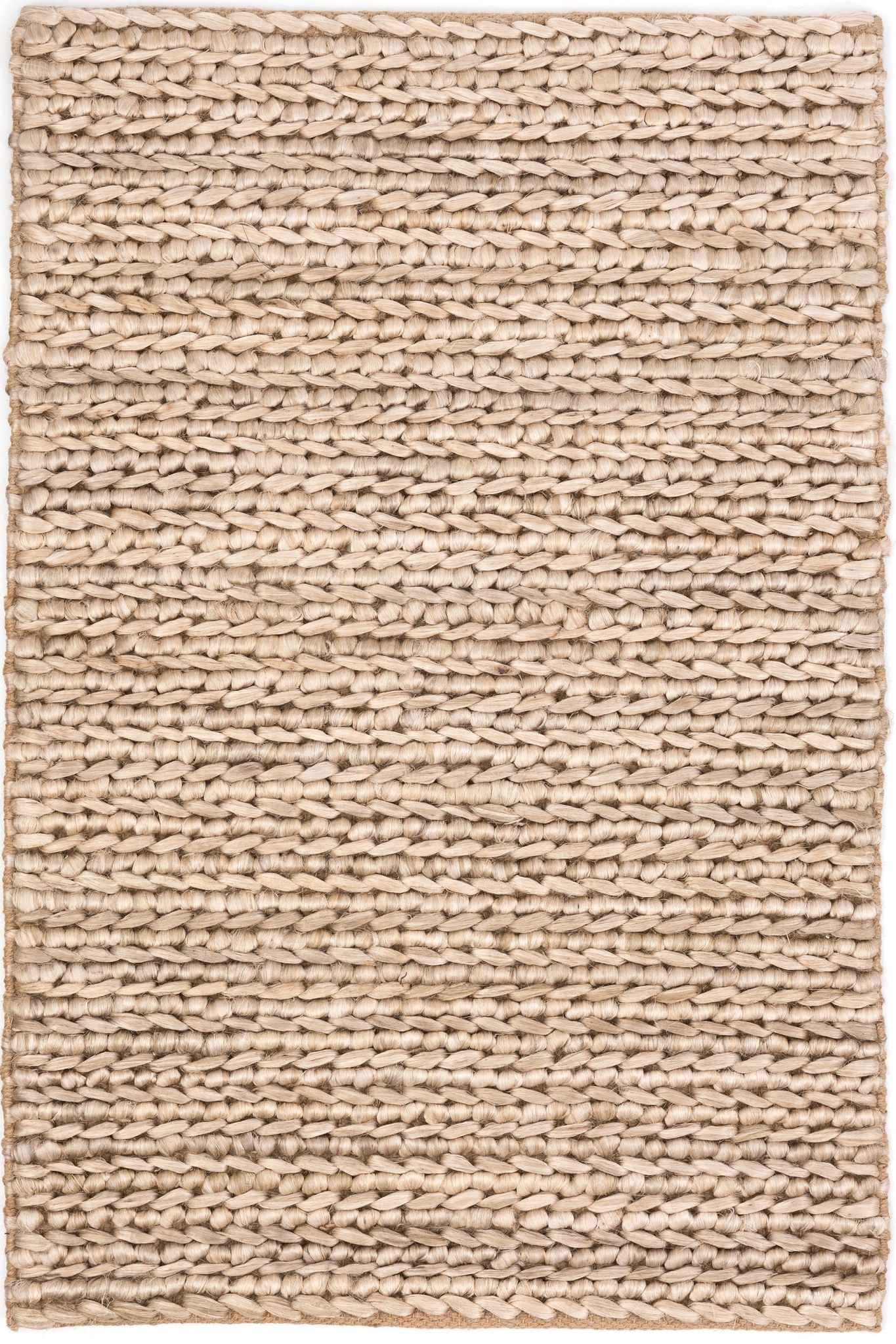 Jute Handwoven Bleached Oak Rug - RDA443 - 10x14