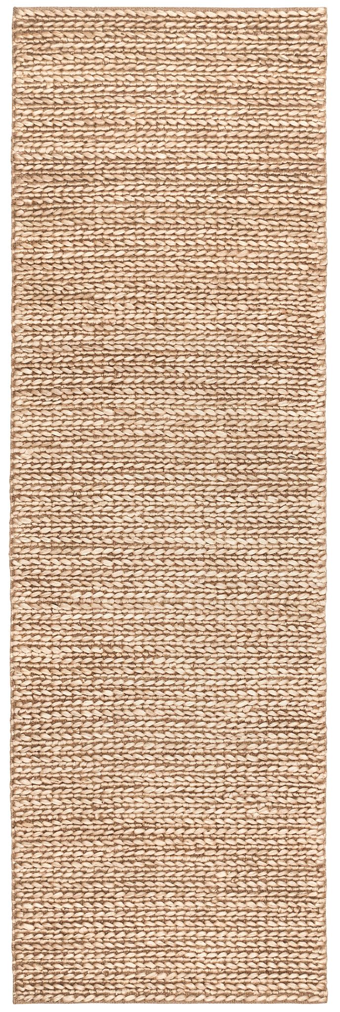 Jute Handwoven Bleached Oak Rug - RDA443 - Runner-2.5x8
