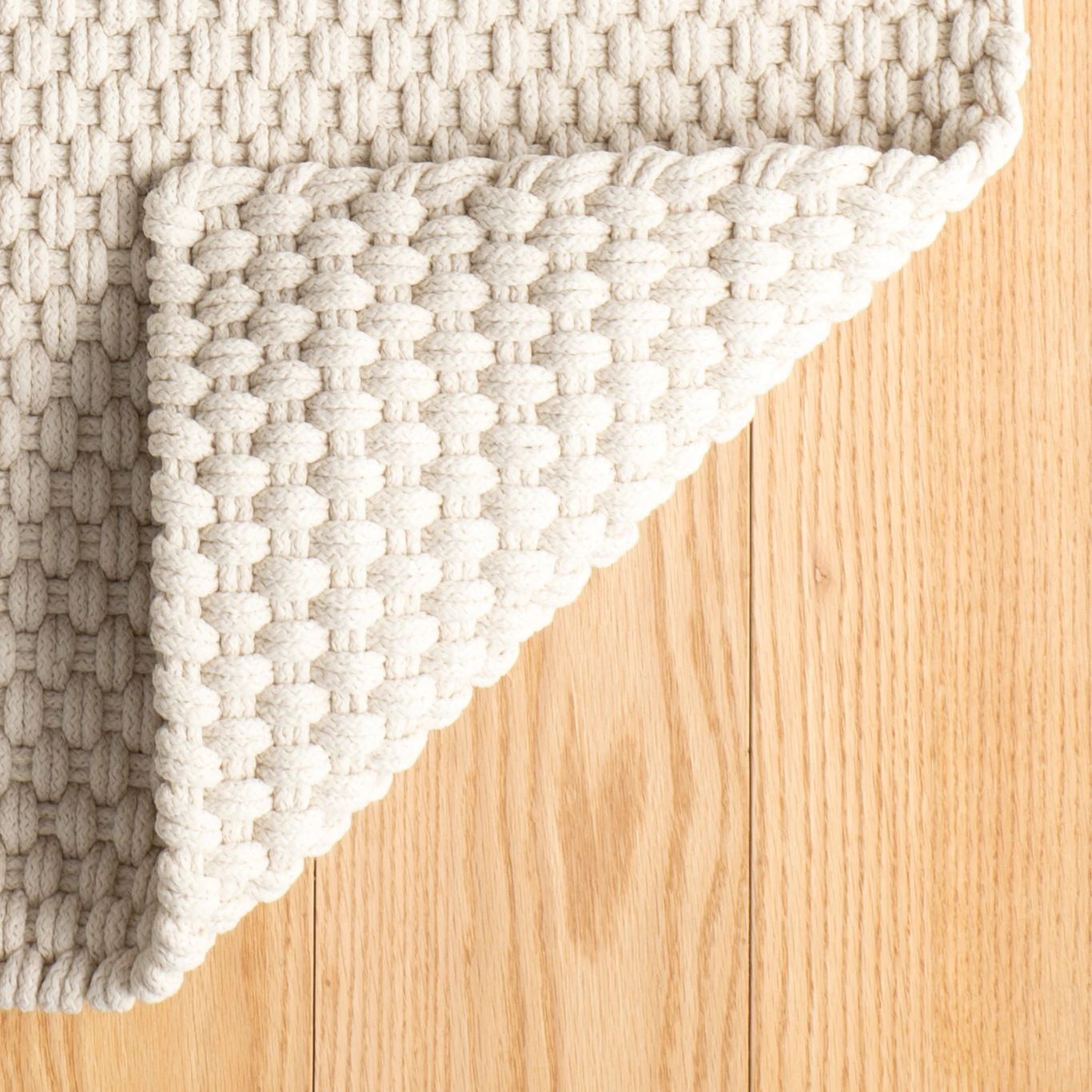 Rope Ivory Handwoven Indoor/Outdoor Rug - RDB207 - Runner-2.5x18
