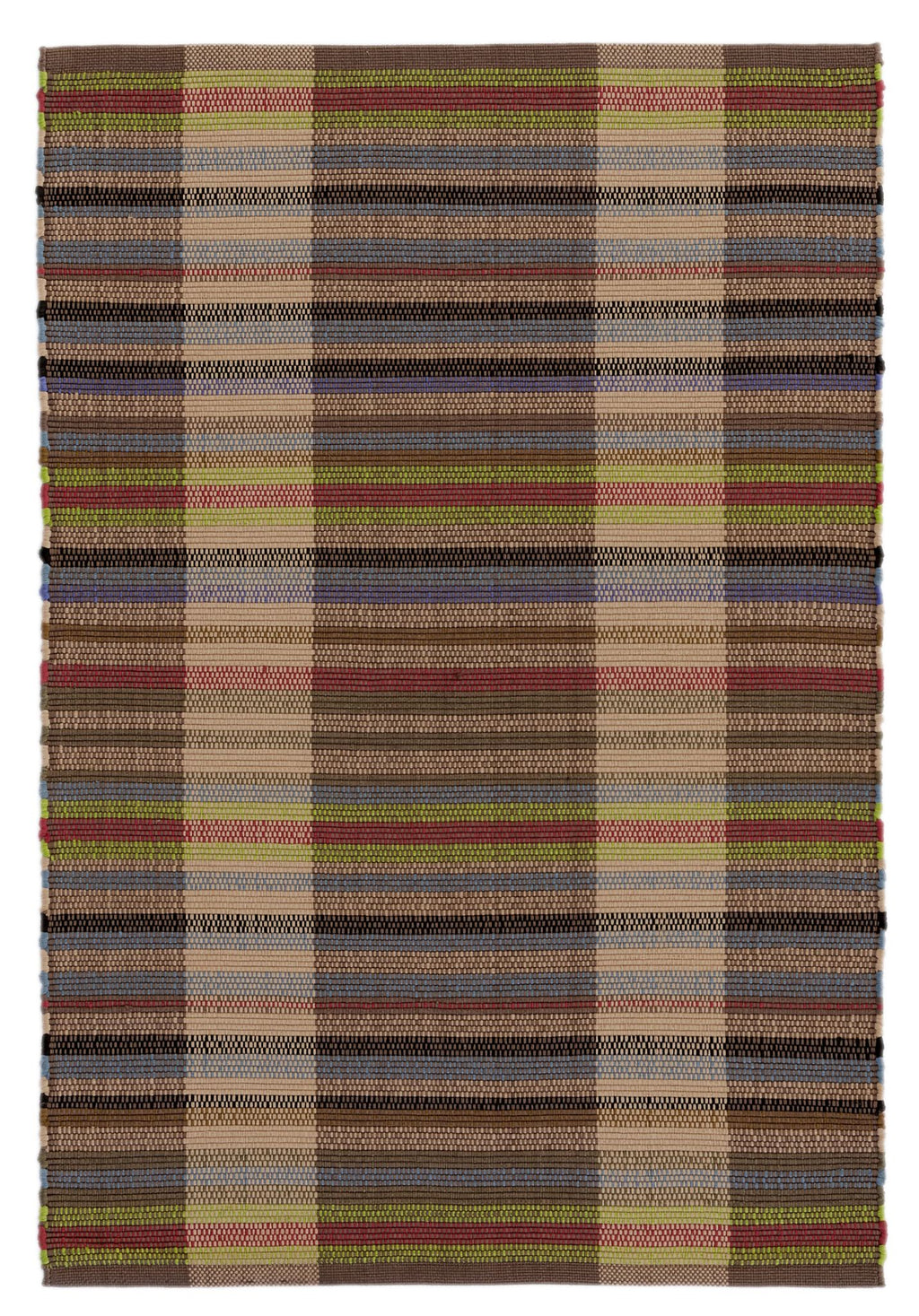 Swedish Rag Handwoven Indoor/Outdoor Rug - RDB223 - Runner-2.5x18